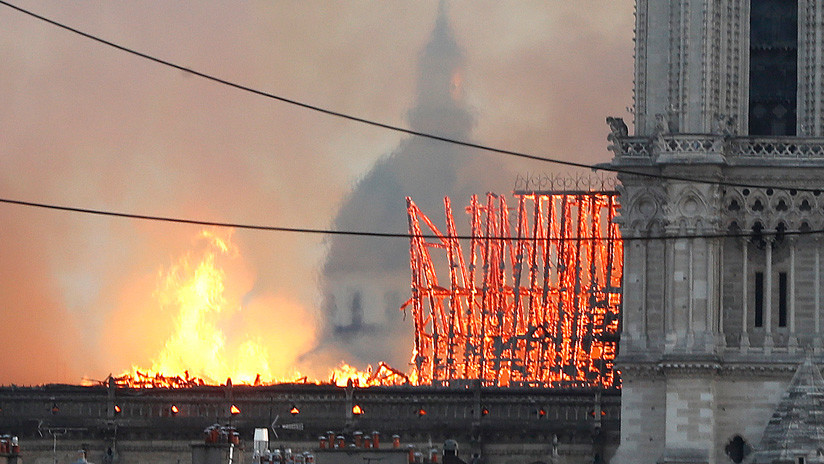 Revelan la posible causa del incendio de la catedral Notre Dame de París
