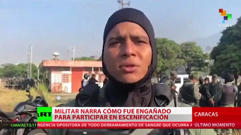 Un militar venezolano cuenta cómo fue engañado para participar en la intentona golpista