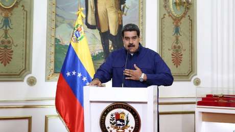 El presidente de Venezuela, Nicolás Maduro, en Caracas, el 11 de marzo de 2019