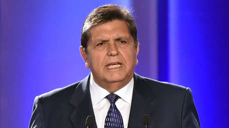 El expresidente de Perú, Alan García.