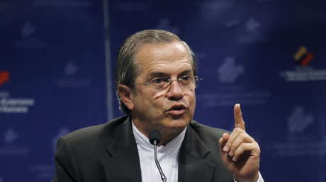 El excanciller de Ecuador, Ricardo Patiño.