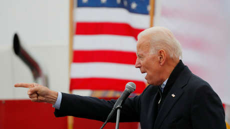 Joe Biden, candidato a la Presidencia de EE.UU., del Partido Demócrata.