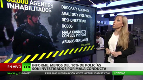 ¿Violencia acreditada?: La mayoría de policías en EE.UU. no afrontan cargos por mala conducta