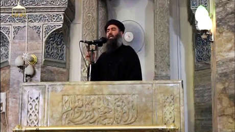 Líder del grupo terrorista Estado Islámico, Abu Bakr al Baghdadi