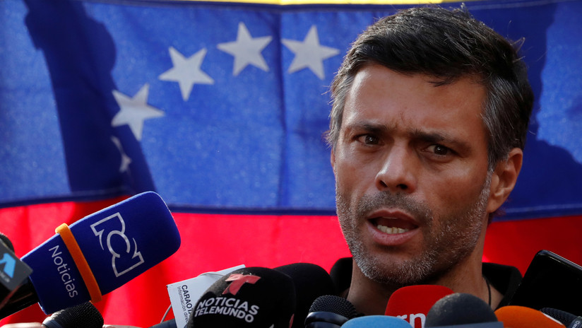 España limitará las actividades políticas de Leopoldo López en la Embajada de Venezuela
