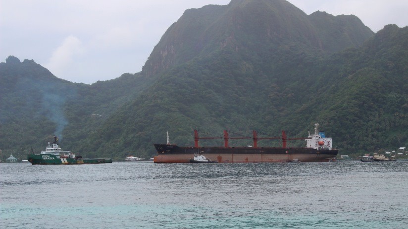 "Acto indignante": Corea del Norte exige que EE.UU. le devuelva un barco de carga incautado