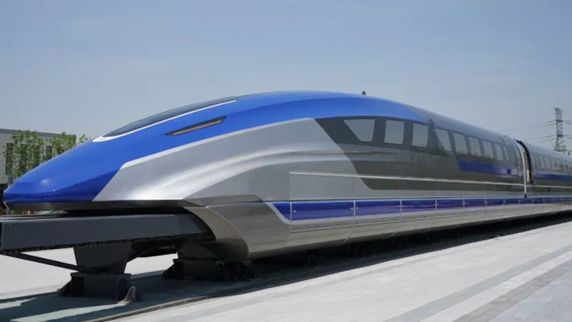 China presenta el prototipo de un tren de levitación magnética 'más rápido' que un avión (FOTOS, VIDEO)