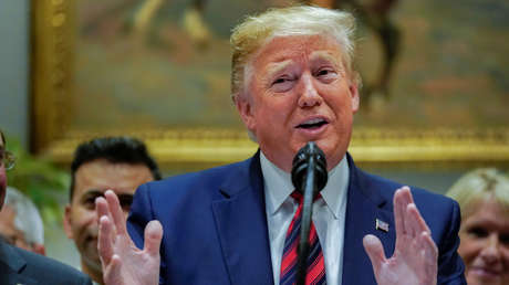 El presidente de Estados Unidos, Donald Trump, en Washington, el 9 de mayo de 2019