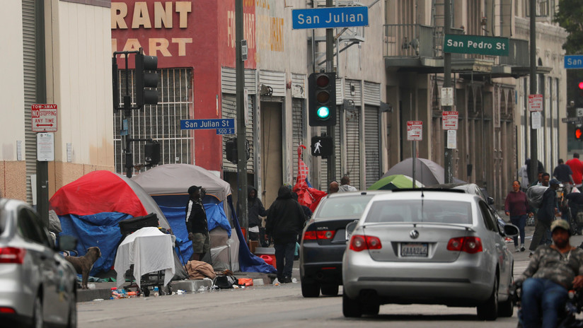 EE.UU.: Aumenta el número de personas sin techo en Los Ángeles mientras se agrava la crisis de vivienda asequible