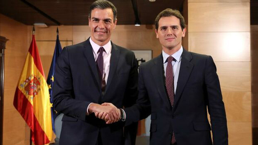 Ciudadanos no apoyará la investidura de Pedro Sánchez como presidente de España