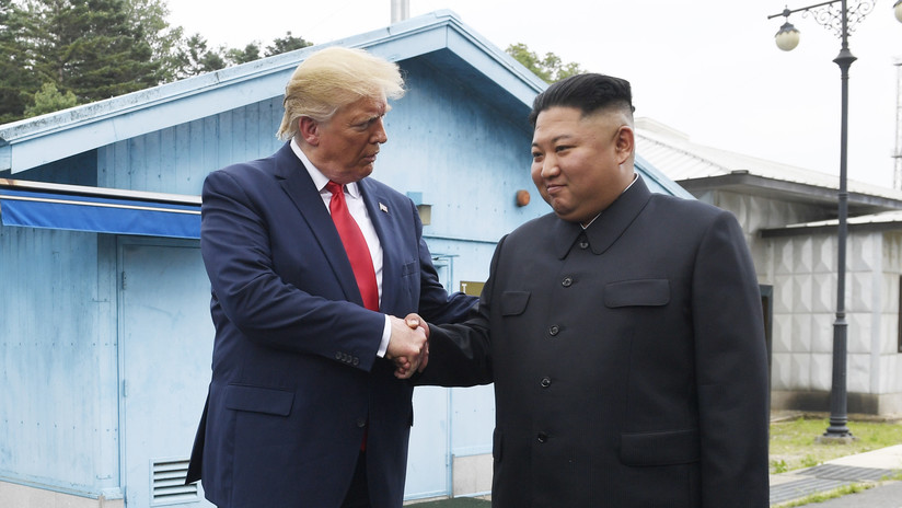 Kim: "Un apretÃÂ³n de manos con el presidente de EE.UU. en la zona de divisiÃÂ³n de Corea es en sÃÂ­ mismo un sÃÂ­mbolo de cambio"