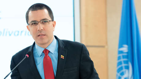 El ministro de Exteriores de Venezuela, Jorge Arreaza