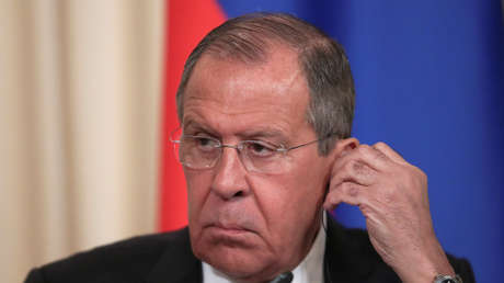 El canciller ruso, Serguéi Lavrov.