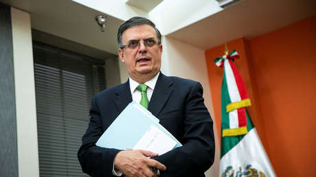 El canciller mexicano, Marcelo Ebrard, en Washington, EE.UU., el 4 de junio de 2019