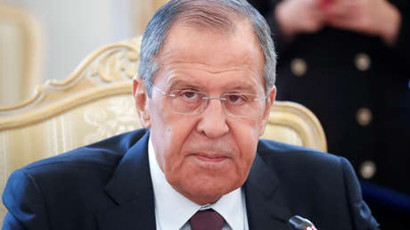 El canciller ruso Serguéi Lavrov.