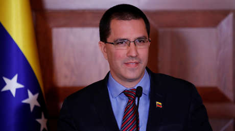 Jorge Arreaza, canciller venezolano. 