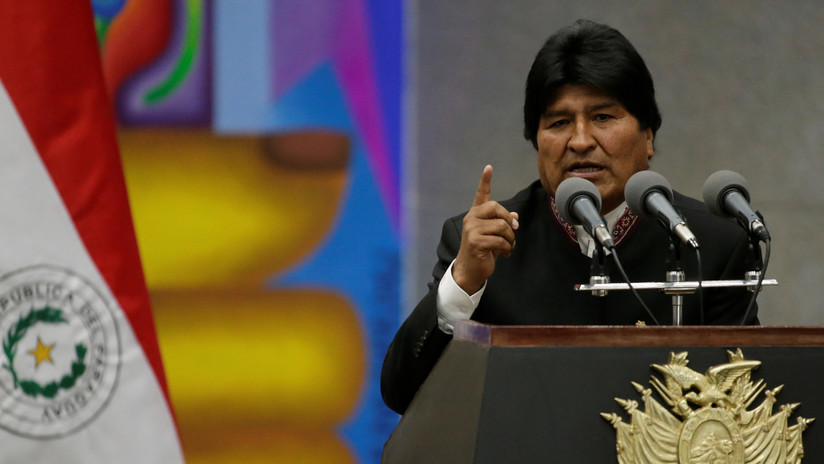 Evo Morales: "Trump es el enemigo número uno de la vida y fundamentalmente de la humanidad"