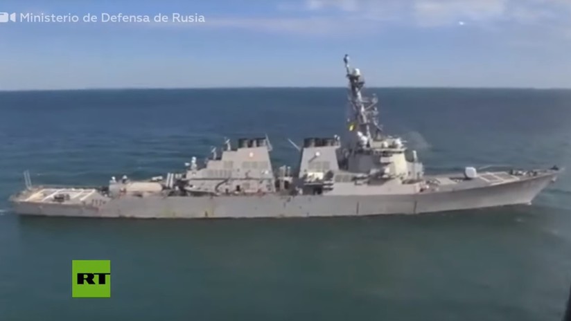 VIDEO: La Armada rusa vigila las actividades de las fuerzas navales de la OTAN en el mar Negro