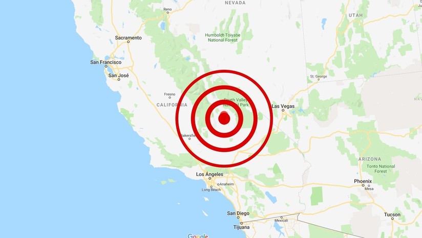 Resultado de imagen para Un nuevo sismo de magnitud 7,1 sacude el sur de California
