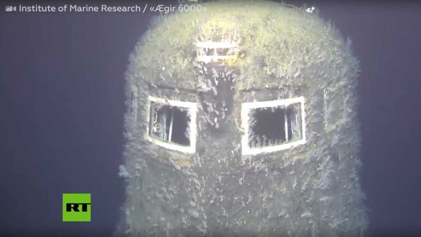 VIDEO: Detectan radiactividad 100.000 veces superior a la normal en el submarino nuclear soviético 'Komsomolets' hundido hace 30 años