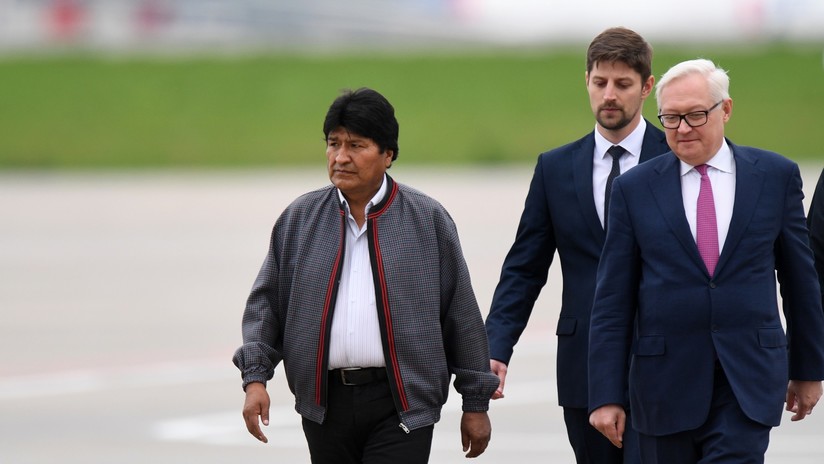 Vladímir Putin y Evo Morales ofrecen una rueda de prensa Vladímir Putin y Evo Morales ofrecen una rueda de prensa