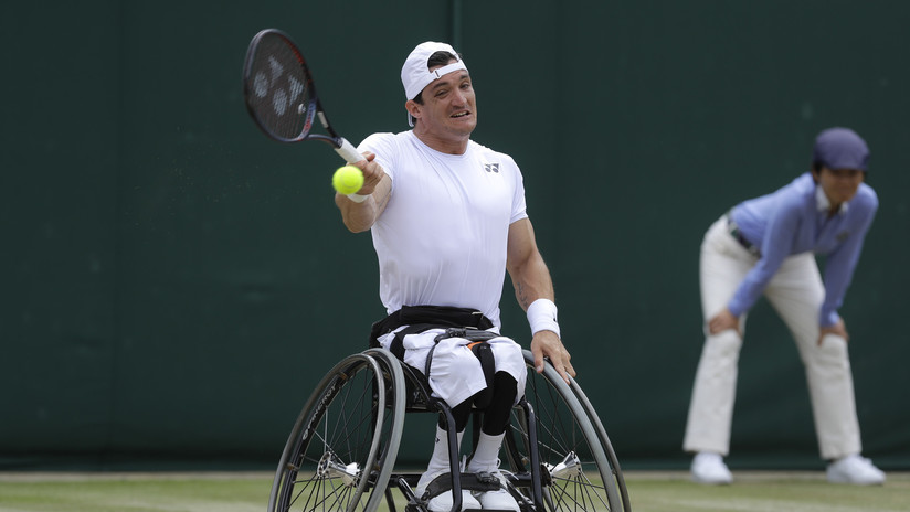 El argentino Gustavo Fernández se corona campeón de Wimbledon en tenis adaptado