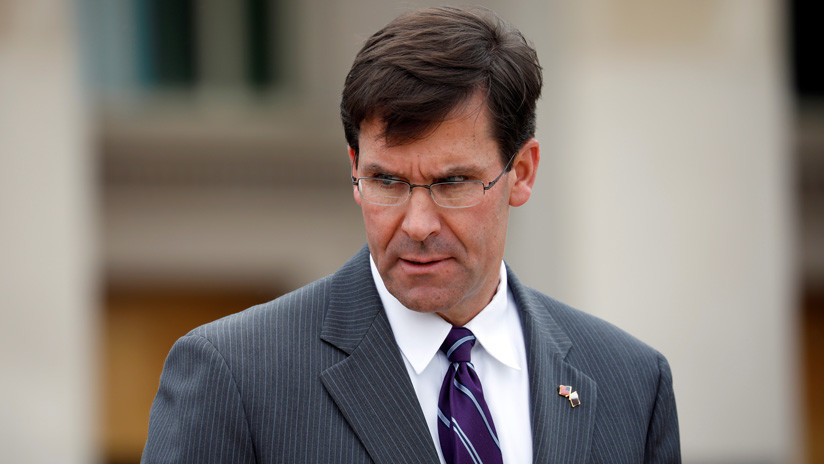 Mark Esper, formalmente nominado para el cargo de secretario de Defensa de EE.UU.