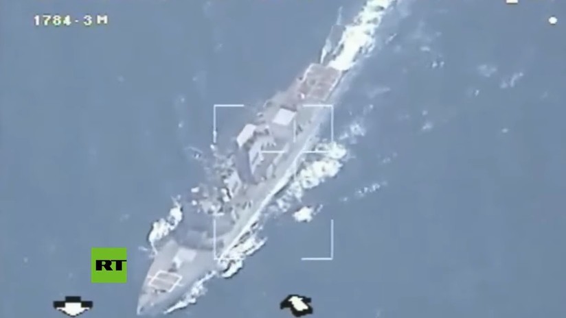 Teherán publica imágenes que desmienten el derribo de un dron iraní por parte de un buque de guerra de EE.UU.