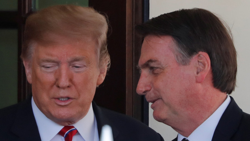 Bolsonaro: "Estoy cada vez más apasionado por Trump"