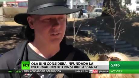 El informático sueco Ola Bini califica de infundada la información de CNN sobre Assange