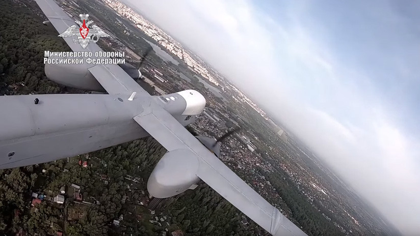 Rusia muestra en acción su temible dron pesado de ataque capaz de estar en el aire más de 24 horas (VIDEO)