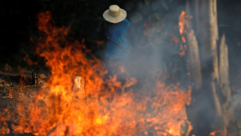 Bolsonaro acusa a las ONG de estar detrás de los incendios en la Amazonía