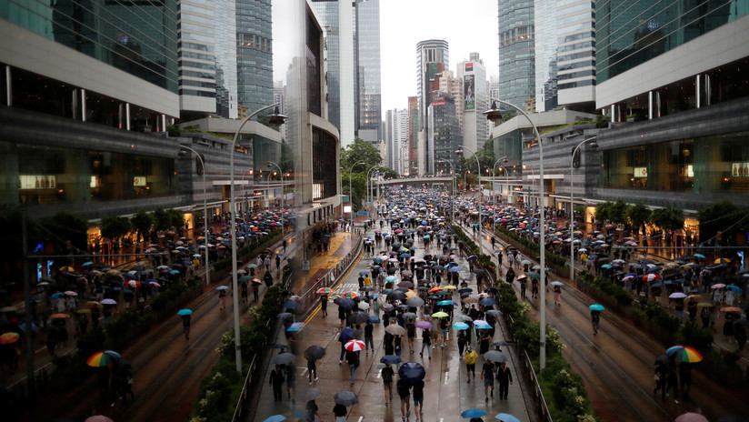 VIDEO: Hong Kong vive su 12.ª semana consecutiva de protestas