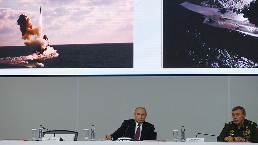 Putin ordena una respuesta "exhaustiva" a la prueba de un misil de crucero por EE.UU.