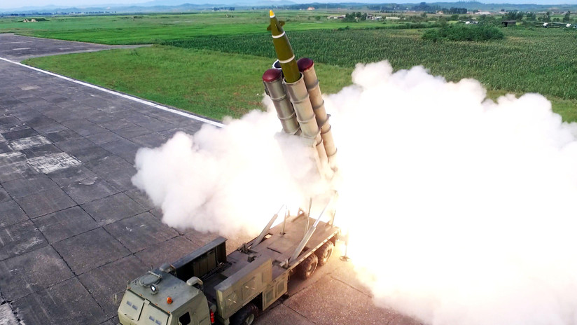 Corea del Norte publica las primeras fotos del nuevo sistema lanzacohetes mÃºltiple "supergrande"