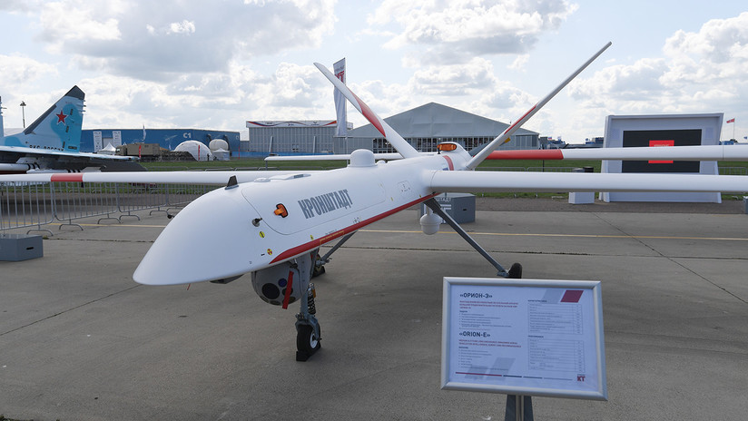 Rusia comienza la producción en serie del dron militar Orion