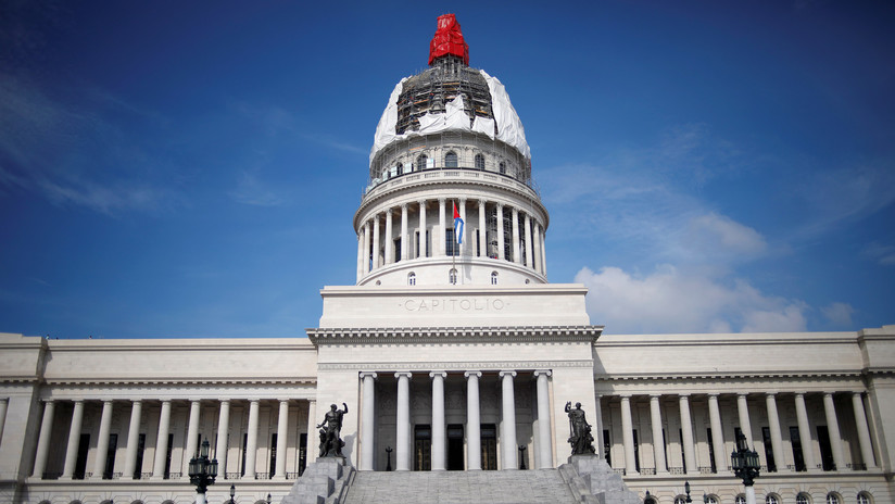 FOTOS, VIDEO: Develan la cúpula del Capitolio de La Habana tras su restauración con la ayuda de especialistas rusos