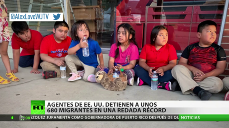 Arrestan en EE.UU. a casi 680 personas en la mayor redada antiinmigrantes de la historia del país