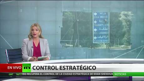 Tropas sirias recuperan la estratégica ciudad de Jan Sheijun