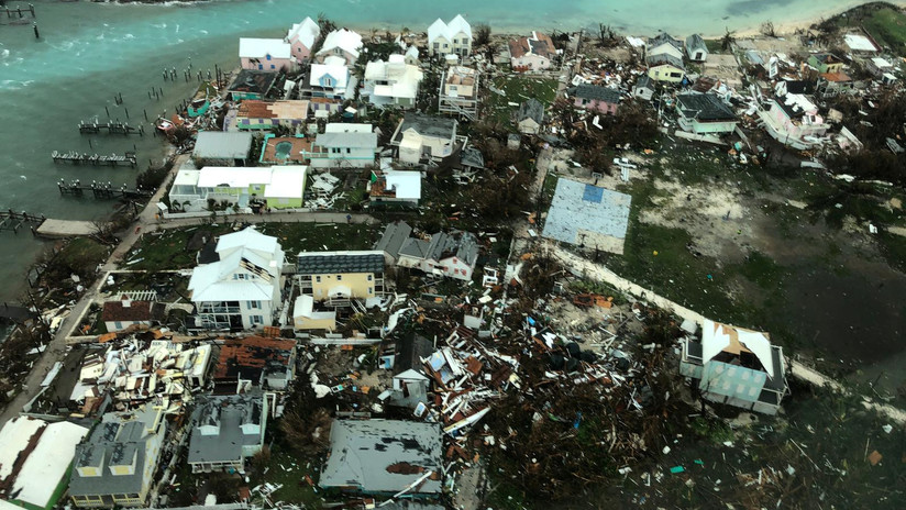 VIDEO: Imágenes aéreas de lo que quedó de Bahamas tras el devastador paso del huracán Dorian