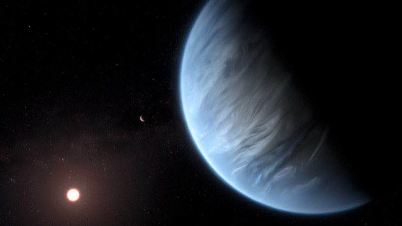 Descubren agua en la atmósfera de un exoplaneta potencialmente habitable