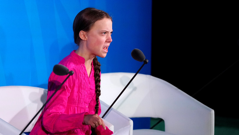Greta Thunberg fustiga a líderes globales: 
