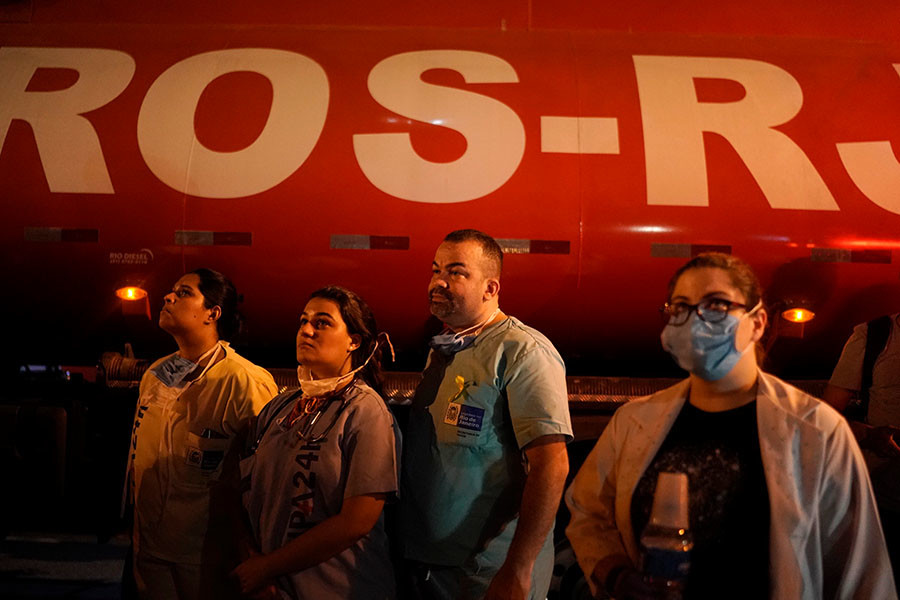Incendio en un hospital de Río de Janeiro deja al menos 11 muertos