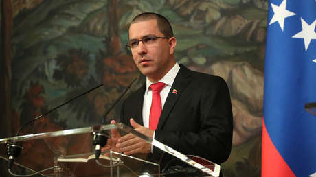 El canciller venezolano, Jorge Arreaza.