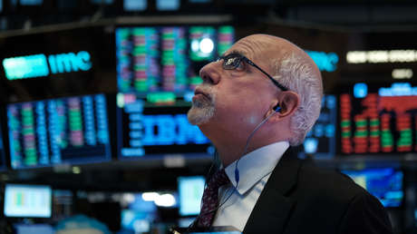 Peter Tuchman, un agente económico, en la Bolsa de Nueva York, el 16 de septiembre de 2019.