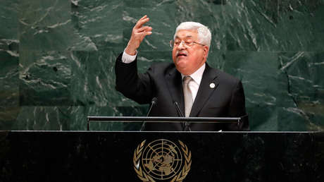 El presidente de Palestina, Mahmud Abbás.