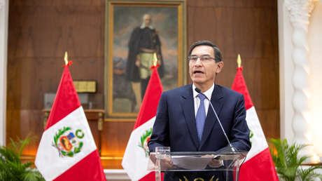 El presidente de Perú, Martín Vizcarra.