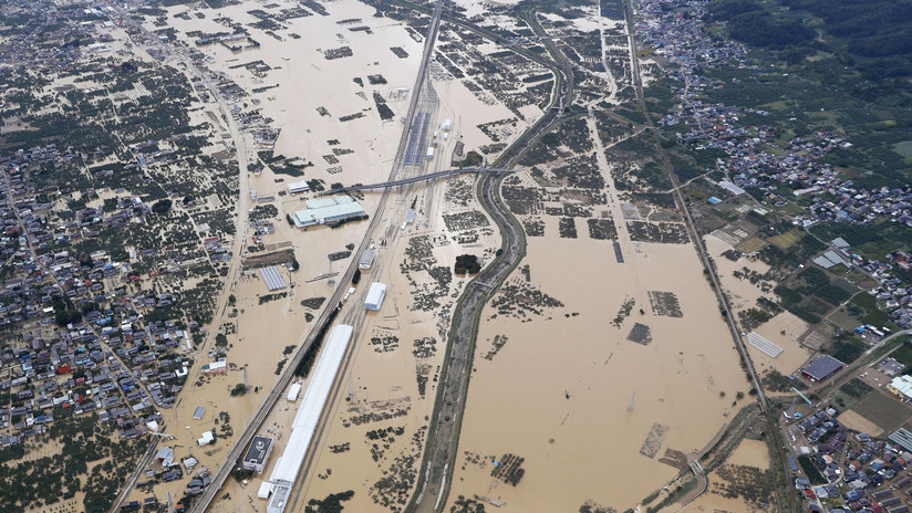 VIDEOS: El tifón Hagibis derramó en un río el contenido de bolsas con residuos radiactivos de la central nuclear Fukushima
