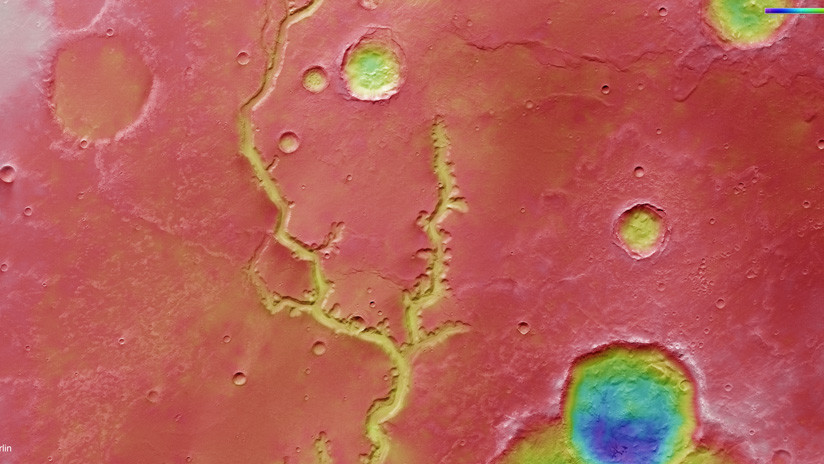 FOTOS: La sonda Mars Express 'espía' una extensa red de ríos marcianos extintos