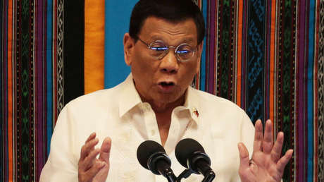 Rodrigo Duterte, presidente de Filipinas.